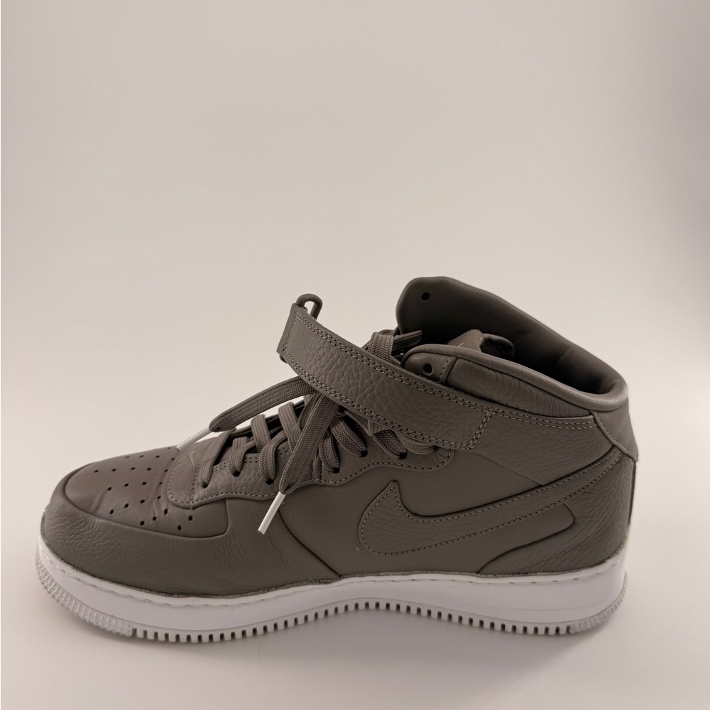 Nikelab Air Force 1 Mid in Light Charcoal Men’s Size 10.5 - Picture 9 of 12